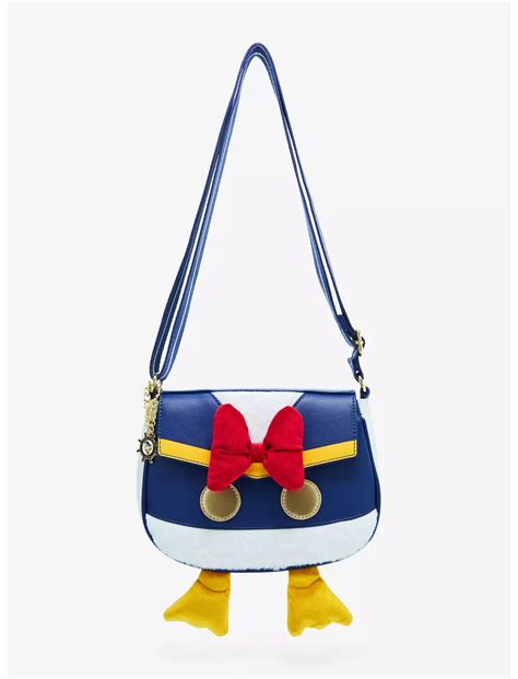 Her Universe Disney Donald Duck Figural Crossbody .